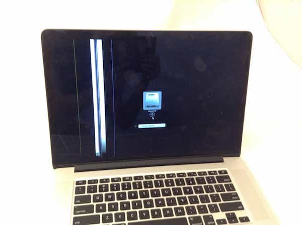 macbook retina螢幕亮線