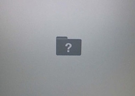 mac 資料夾問號
