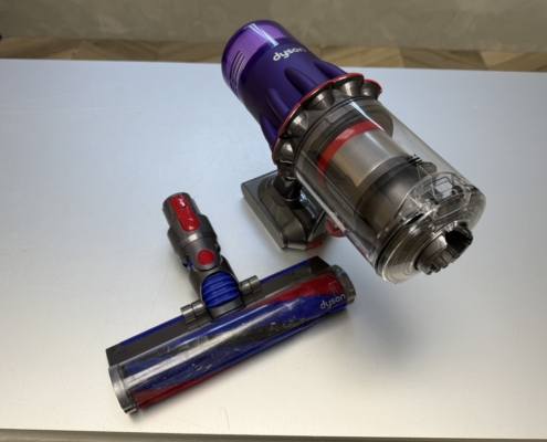 Dyson Digital Slim Origin 完工整機與地板吸頭，實測吸力恢復正常